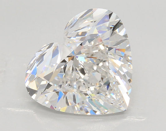Lab-Grown Heart Diamond - 6.01 Carats, E Color, VS1 Clarity - Certified by IGI - Report Number: LG659408572