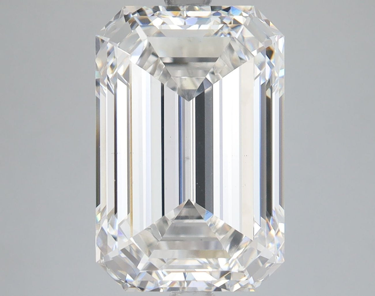 Lab-Grown Emerald Diamond - 7.53 Carats, F Color, VS1 Clarity - Certified by IGI - Report Number: LG684504091