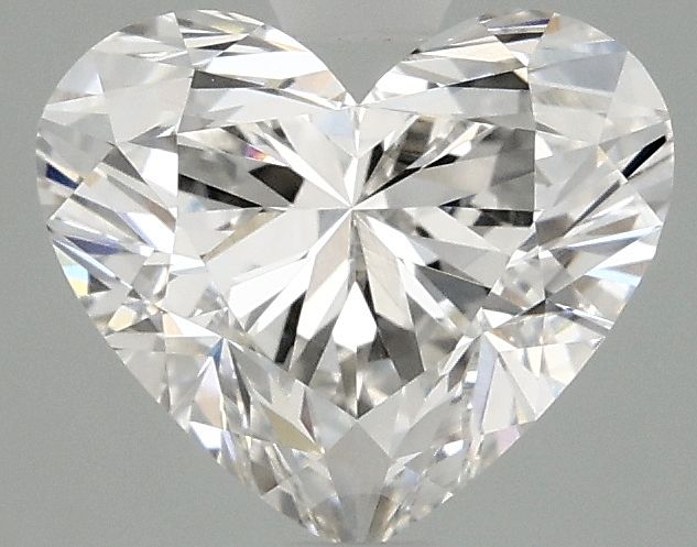 Lab-Grown Heart Diamond - 1.96 Carats, F Color, VVS2 Clarity - Certified by IGI - Report Number: LG705552230