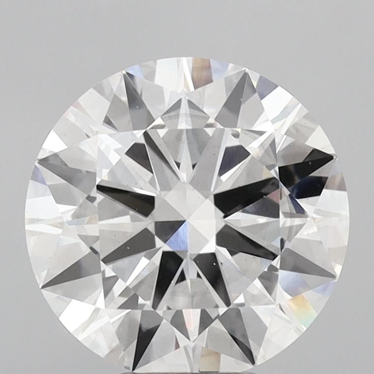 Lab-Grown Round Diamond - 5.5 Carats, F Color, VS2 Clarity - Certified by IGI - Report Number: LG687563639