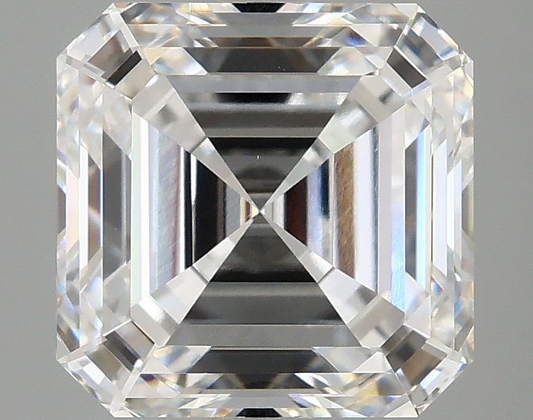 Lab-Grown Asscher Diamond - 4.09 Carats, E Color, VVS2 Clarity - Certified by IGI - Report Number: LG675599046