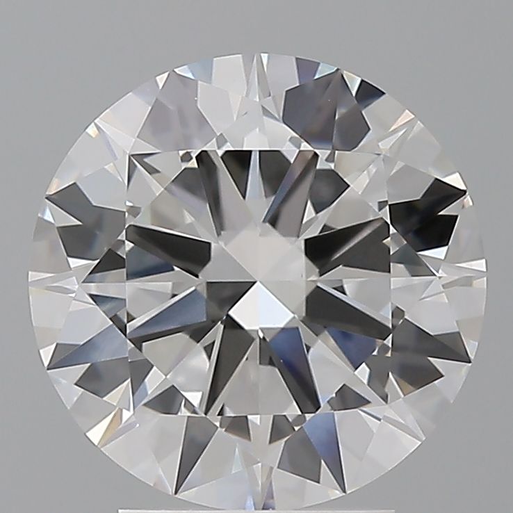 Lab-Grown Round Diamond - 3.54 Carats, E Color, VVS2 Clarity - Certified by IGI - Report Number: LG709522796