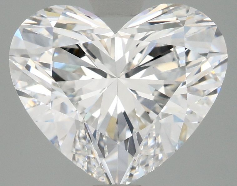 Lab-Grown Heart Diamond - 3.01 Carats, D Color, VVS2 Clarity - Certified by IGI - Report Number: LG679517824