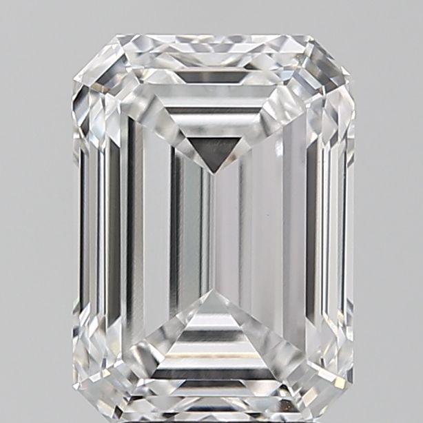 Lab-Grown Emerald Diamond - 3.6 Carats, E Color, VVS2 Clarity - Certified by IGI - Report Number: LG652428638
