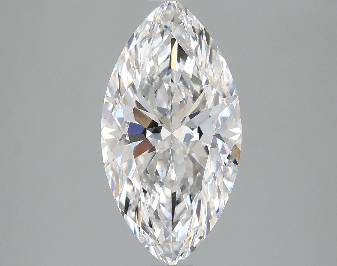 Lab-Grown Marquise Diamond - 2.47 Carats, D Color, VS2 Clarity - Certified by IGI - Report Number: LG668418724
