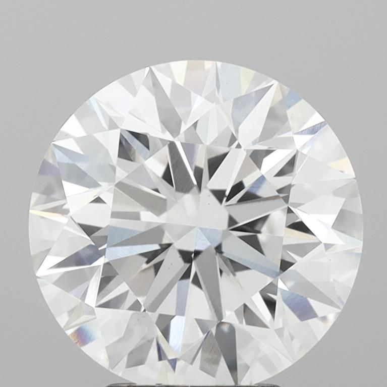 Lab-Grown Round Diamond - 4.09 Carats, E Color, VS2 Clarity - Certified by IGI - Report Number: LG705548129