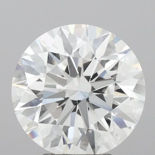Lab-Grown Round Diamond - 4.09 Carats, E Color, VS2 Clarity - Certified by IGI - Report Number: LG705548129