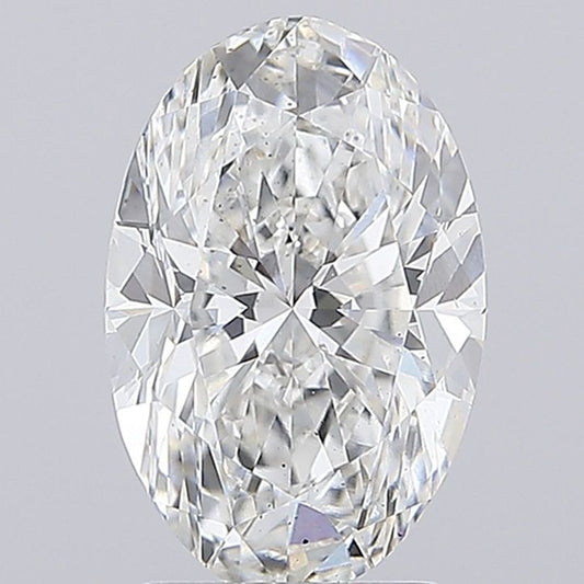 Lab-Grown Oval Diamond - 3.02 Carats, F Color, VS2 Clarity - Certified by IGI - Report Number: LG678517918
