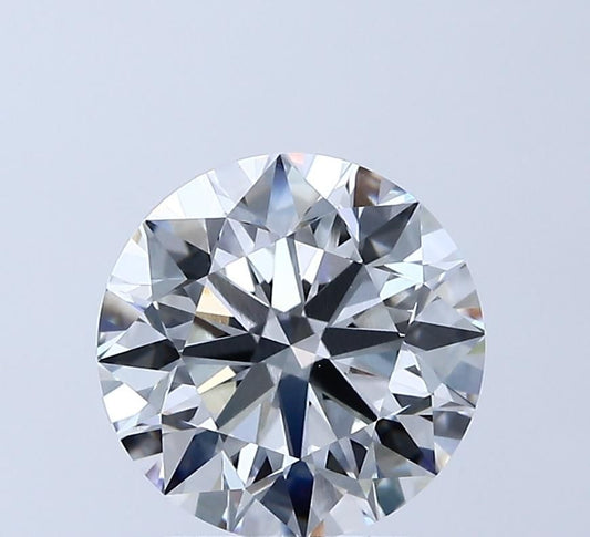 Lab-Grown Round Diamond - 2.55 Carats, E Color, VVS2 Clarity - Certified by IGI - Report Number: LG688510518