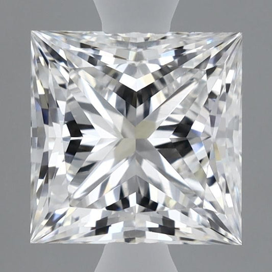 Lab-Grown Princess Diamond - 1.46 Carats, E Color, VVS2 Clarity - Certified by IGI - Report Number: LG627489298