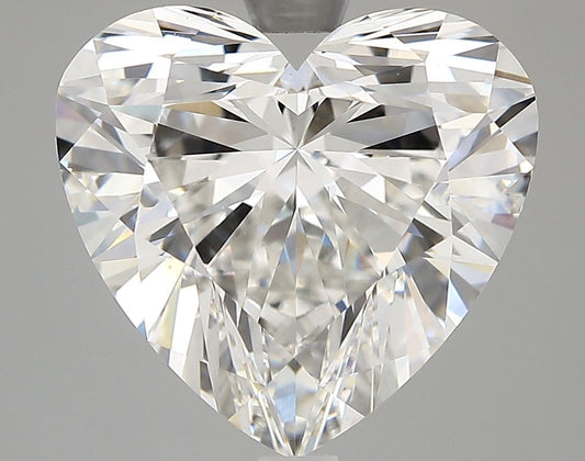 Lab-Grown Heart Diamond - 5.01 Carats, F Color, VS1 Clarity - Certified by IGI - Report Number: LG704518169