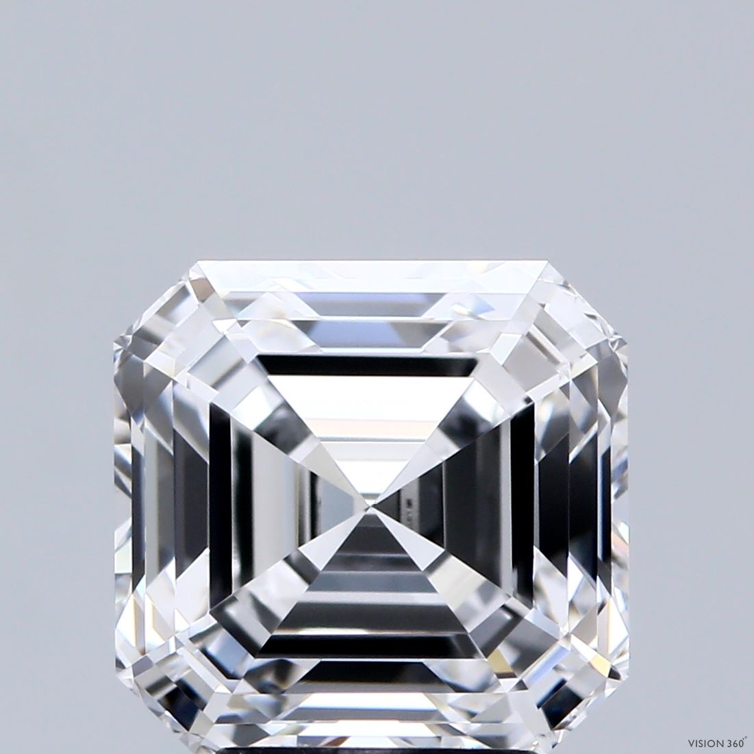Lab-Grown Asscher Diamond - 4.05 Carats, D Color, VVS2 Clarity - Certified by IGI - Report Number: LG715518329