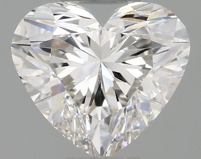 Lab-Grown Heart Diamond - 0.97 Carats, F Color, VVS2 Clarity - Certified by IGI - Report Number: LG687587023