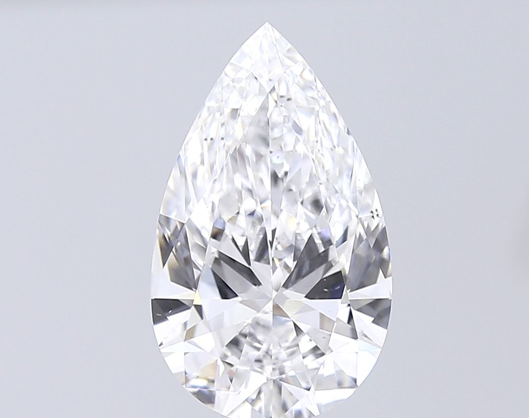 Lab-Grown Pear Diamond - 3.51 Carats, E Color, VS2 Clarity - Certified by IGI - Report Number: LG623421459