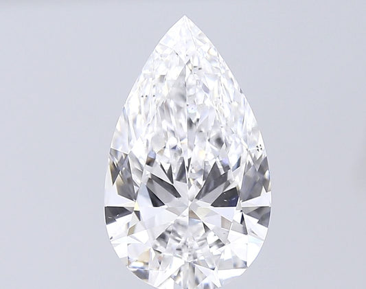 Lab-Grown Pear Diamond - 3.51 Carats, E Color, VS2 Clarity - Certified by IGI - Report Number: LG623421459