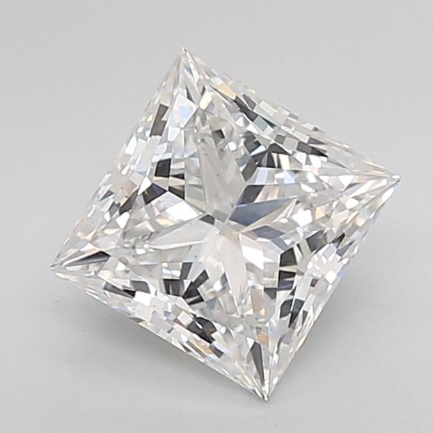 Lab-Grown Princess Diamond - 3.06 Carats, F Color, VS2 Clarity - Certified by IGI - Report Number: LG680572396