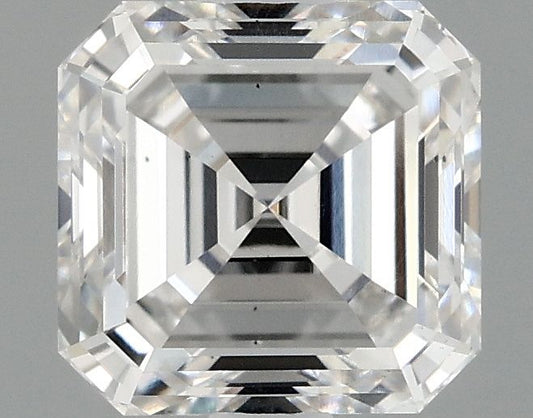 Lab-Grown Asscher Diamond - 1.0 Carats, F Color, VS2 Clarity - Certified by IGI - Report Number: LG691542152