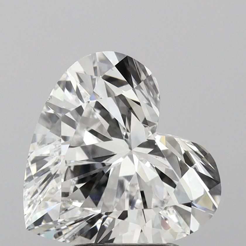 Lab-Grown Heart Diamond - 3.0 Carats, D Color, VS1 Clarity - Certified by IGI - Report Number: LG673411666