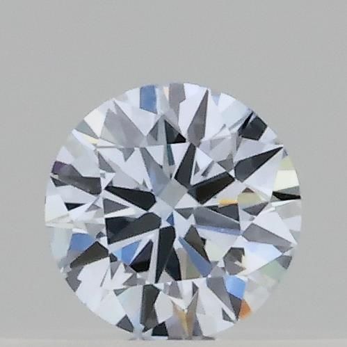 Lab-Grown Round Diamond - 0.15 Carats, Fancy Blue Color, VS1 Clarity - Certified by IGI - Report Number: LG689573685