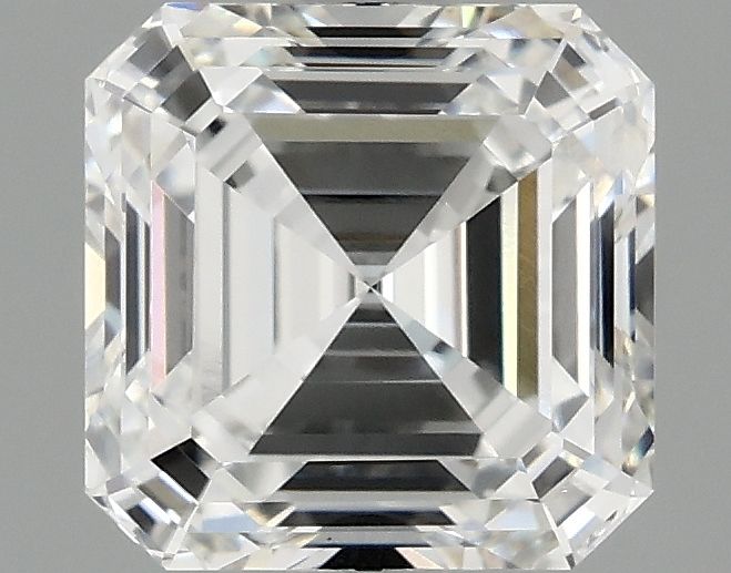 Lab-Grown Asscher Diamond - 2.02 Carats, F Color, VVS2 Clarity - Certified by IGI - Report Number: LG713515224
