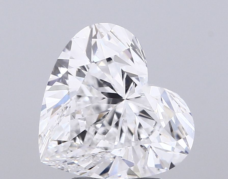 Lab-Grown Heart Diamond - 3.5 Carats, E Color, VS1 Clarity - Certified by IGI - Report Number: LG711526479
