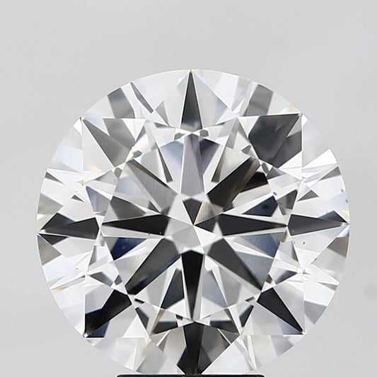Lab-Grown Round Diamond - 7.03 Carats, F Color, VS2 Clarity - Certified by IGI - Report Number: LG704577334