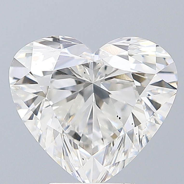 Lab-Grown Heart Diamond - 3.52 Carats, F Color, VS2 Clarity - Certified by IGI - Report Number: LG602396092