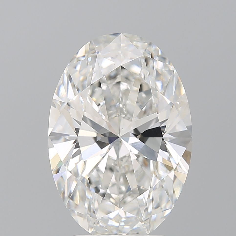 Lab-Grown Oval Diamond - 3.57 Carats, E Color, VVS2 Clarity - Certified by IGI - Report Number: LG673410712