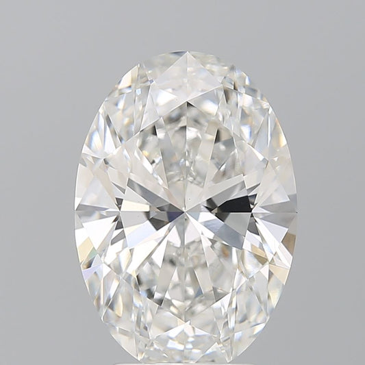 Lab-Grown Oval Diamond - 3.57 Carats, E Color, VVS2 Clarity - Certified by IGI - Report Number: LG673410712