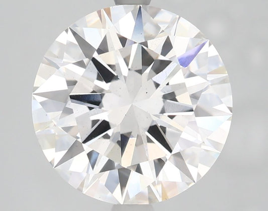 Lab-Grown Round Diamond - 3.5 Carats, F Color, VS2 Clarity - Certified by IGI - Report Number: LG627478005