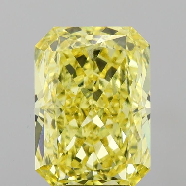 Radiant 3.04ct Fancy Intense Yellow VS1 - Cut • IGI • LG766645370