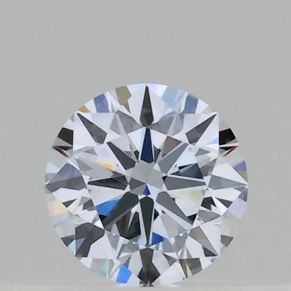 Lab-Grown Round Diamond - 0.23 Carats, Fancy Blue Color, VVS2 Clarity - Certified by IGI - Report Number: LG689573710