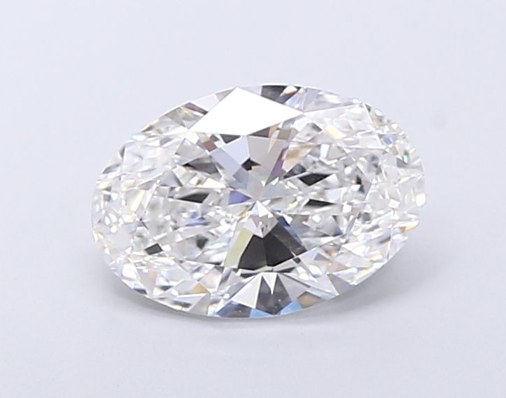 Lab-Grown Oval Diamond - 3.46 Carats, E Color, VVS2 Clarity - Certified by IGI - Report Number: LG713548258