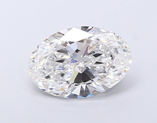Lab-Grown Oval Diamond - 3.46 Carats, E Color, VVS2 Clarity - Certified by IGI - Report Number: LG713548258