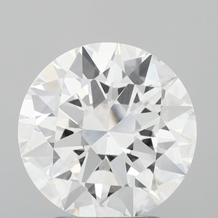 Lab-Grown Round Diamond - 2.59 Carats, E Color, VS1 Clarity - Certified by IGI - Report Number: LG692598810