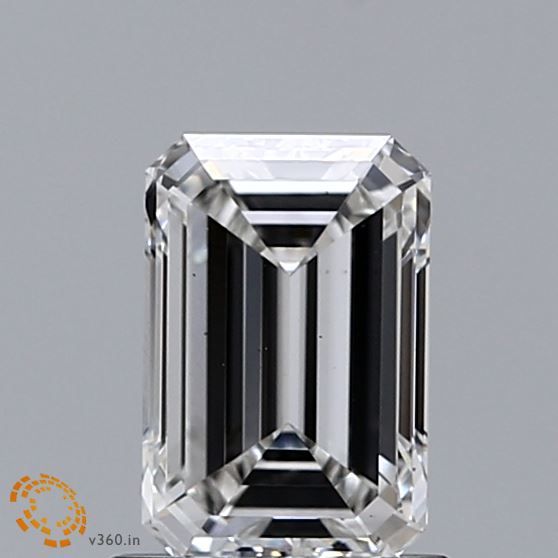 Lab-Grown Emerald Diamond - 1.0 Carats, F Color, VS2 Clarity - Certified by IGI - Report Number: LG662485216