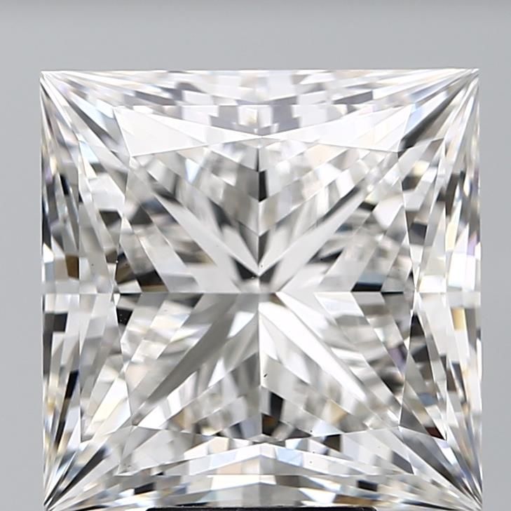 Lab-Grown Princess Diamond - 8.72 Carats, F Color, VS1 Clarity - Certified by IGI - Report Number: LG589378003