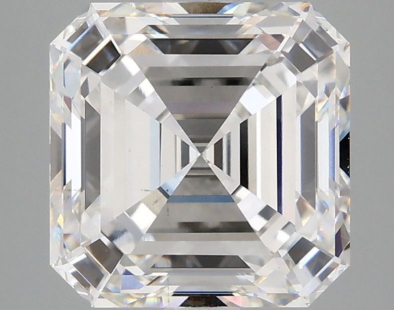 Lab-Grown Asscher Diamond - 4.09 Carats, F Color, VS2 Clarity - Certified by IGI - Report Number: LG678555717