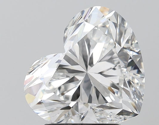 Lab-Grown Heart Diamond - 3.0 Carats, F Color, VS1 Clarity - Certified by IGI - Report Number: LG680505400