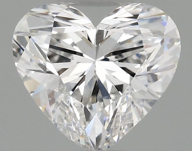 Lab-Grown Heart Diamond - 0.96 Carats, E Color, VVS2 Clarity - Certified by IGI - Report Number: LG690509179
