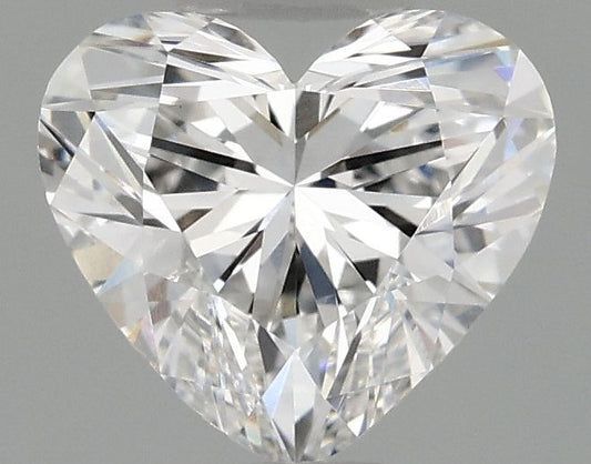 Lab-Grown Heart Diamond - 0.96 Carats, E Color, VVS2 Clarity - Certified by IGI - Report Number: LG690509179