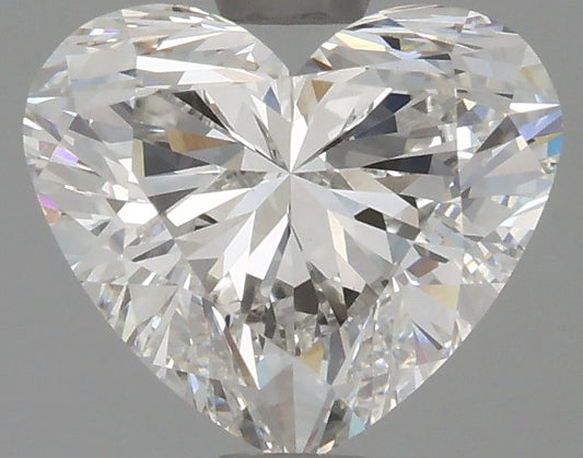 Lab-Grown Heart Diamond - 1.53 Carats, F Color, VVS2 Clarity - Certified by IGI - Report Number: LG628439139