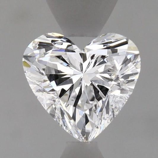 Lab-Grown Heart Diamond - 0.96 Carats, D Color, VVS2 Clarity - Certified by IGI - Report Number: LG638426609