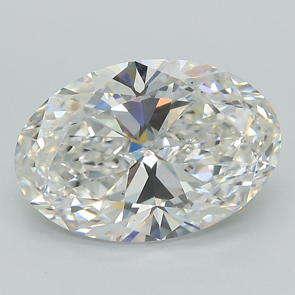 Lab-Grown Oval Diamond - 3.52 Carats, F Color, VS2 Clarity - Certified by IGI - Report Number: LG634417613