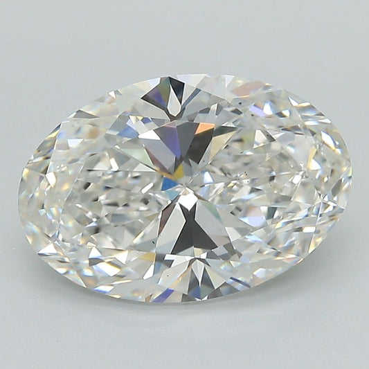 Lab-Grown Oval Diamond - 3.52 Carats, F Color, VS2 Clarity - Certified by IGI - Report Number: LG634417613