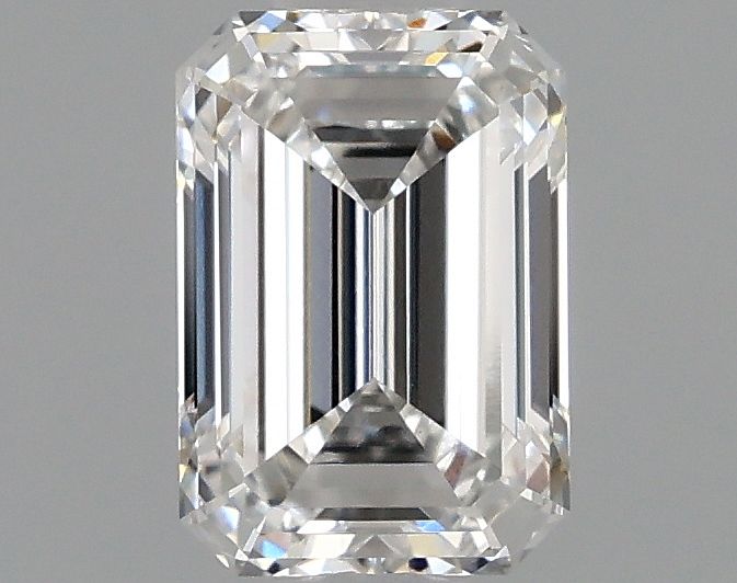 Lab-Grown Emerald Diamond - 0.97 Carats, E Color, VVS2 Clarity - Certified by IGI - Report Number: LG652445723