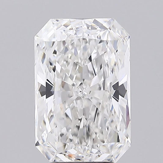 Lab-Grown Radiant Diamond - 3.54 Carats, E Color, VS1 Clarity - Certified by IGI - Report Number: LG715588801
