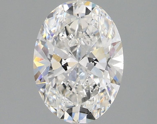 Lab-Grown Oval Diamond - 1.46 Carats, E Color, VVS2 Clarity - Certified by IGI - Report Number: LG687550156