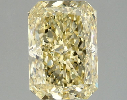 Lab-Grown Radiant Diamond - 2.04 Carats, Fancy Intense Yellow Color, VVS2 Clarity - Certified by IGI - Report Number: LG681518394