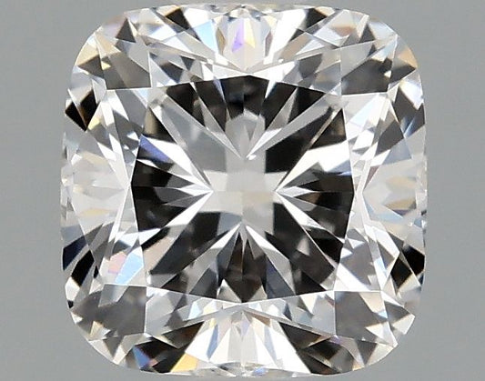 Lab-Grown Cushion Diamond - 1.46 Carats, E Color, VVS2 Clarity - Certified by IGI - Report Number: LG655415395